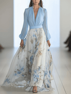 Peniel™ | Elegant Floral Maxi Dress