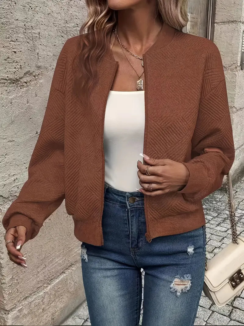 Jennita - Stylish Jacket with Zipper