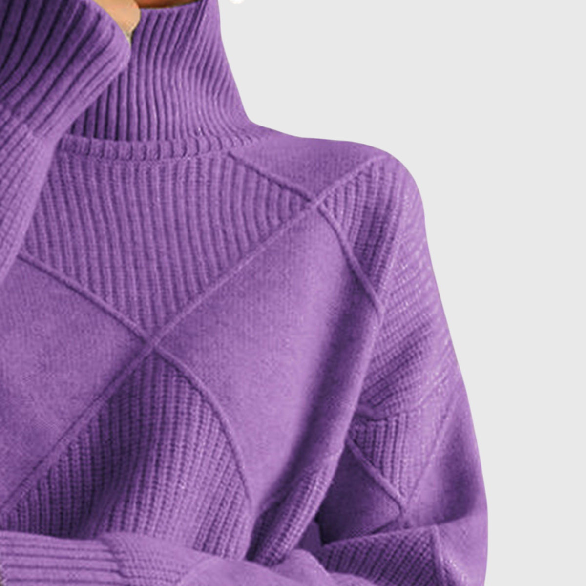 Angela™ | Turtleneck Sweater