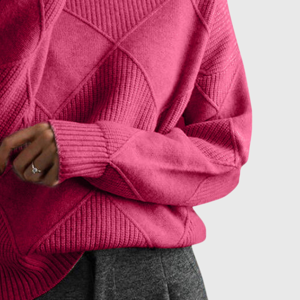 Angela™ | Turtleneck Sweater