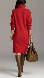Maribel™ | Soft Knitted Button Dress