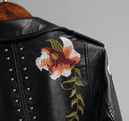 Niki - Black Floral Night Jacket