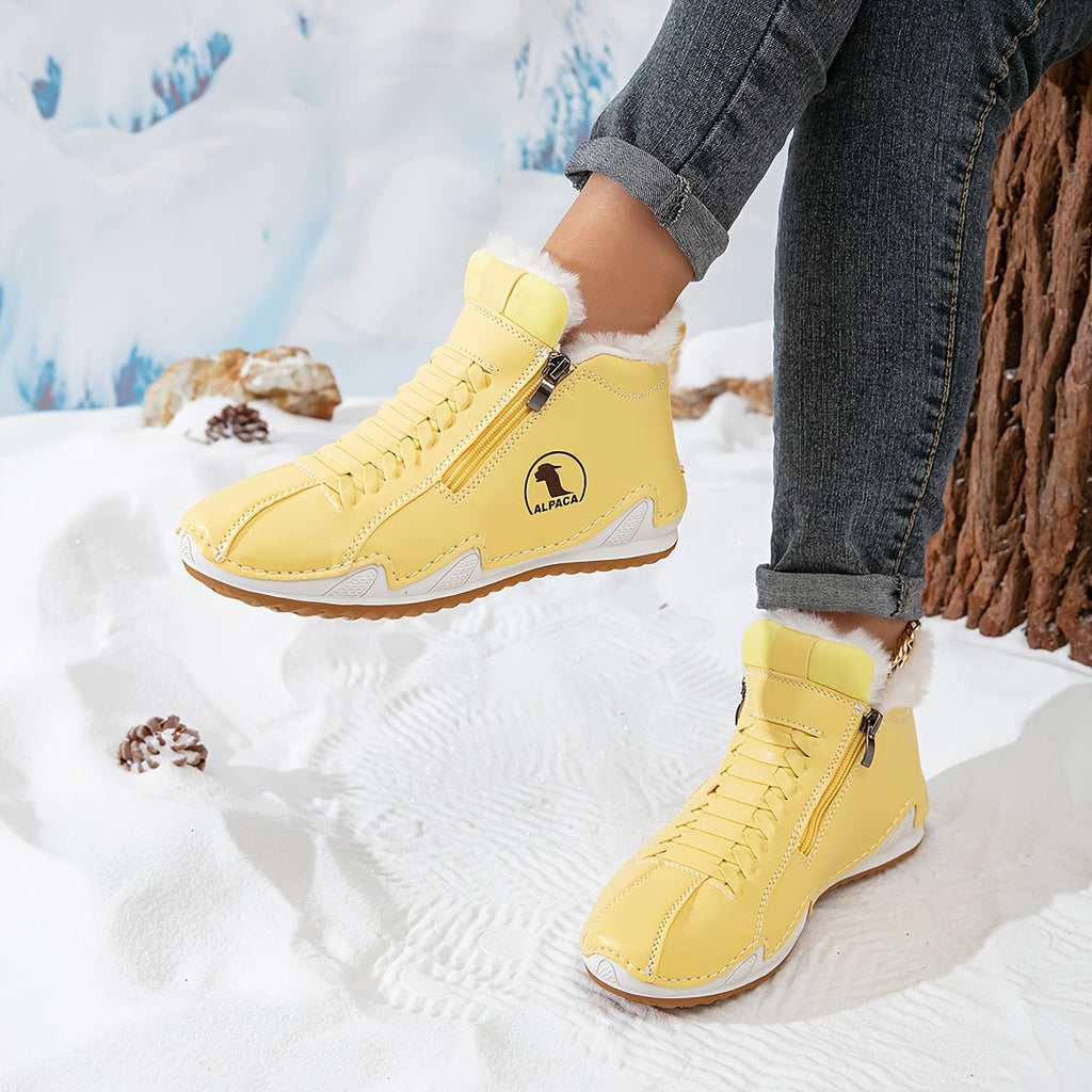 Léa | Comfortable Winter Ankle Boots with Ergonomic Support