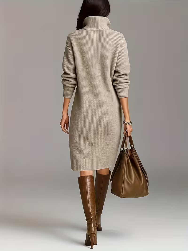 Maribel™ | Soft Knitted Button Dress