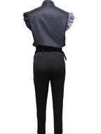 Florabel | Stylish Ruffle-Sleeve Set