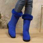 Victoria | Faux Fur Lined Mid-Calf Boots