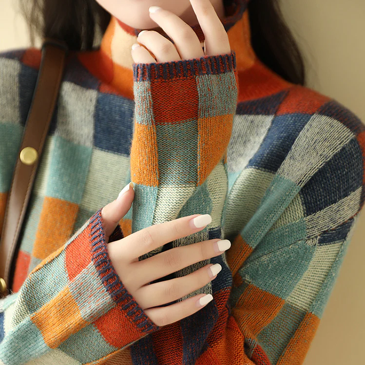 Saren™ - ELEGANT TURTLENECK SWEATER WITH SOPHISTICATED STYLE