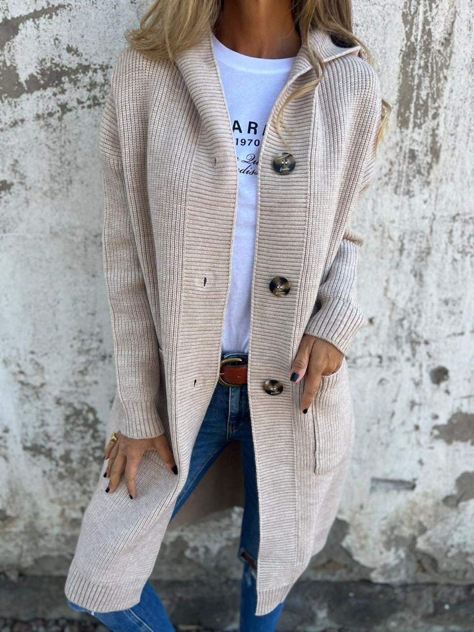 FRIEDA™ - ELEGANT KNITTED CARDIGAN