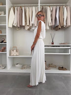 Marian | Elegant Pleated Set